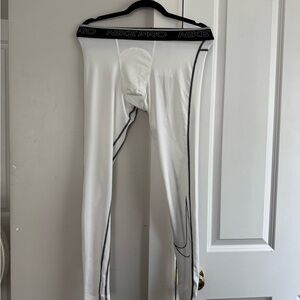 Nike White and Black Men's Pants